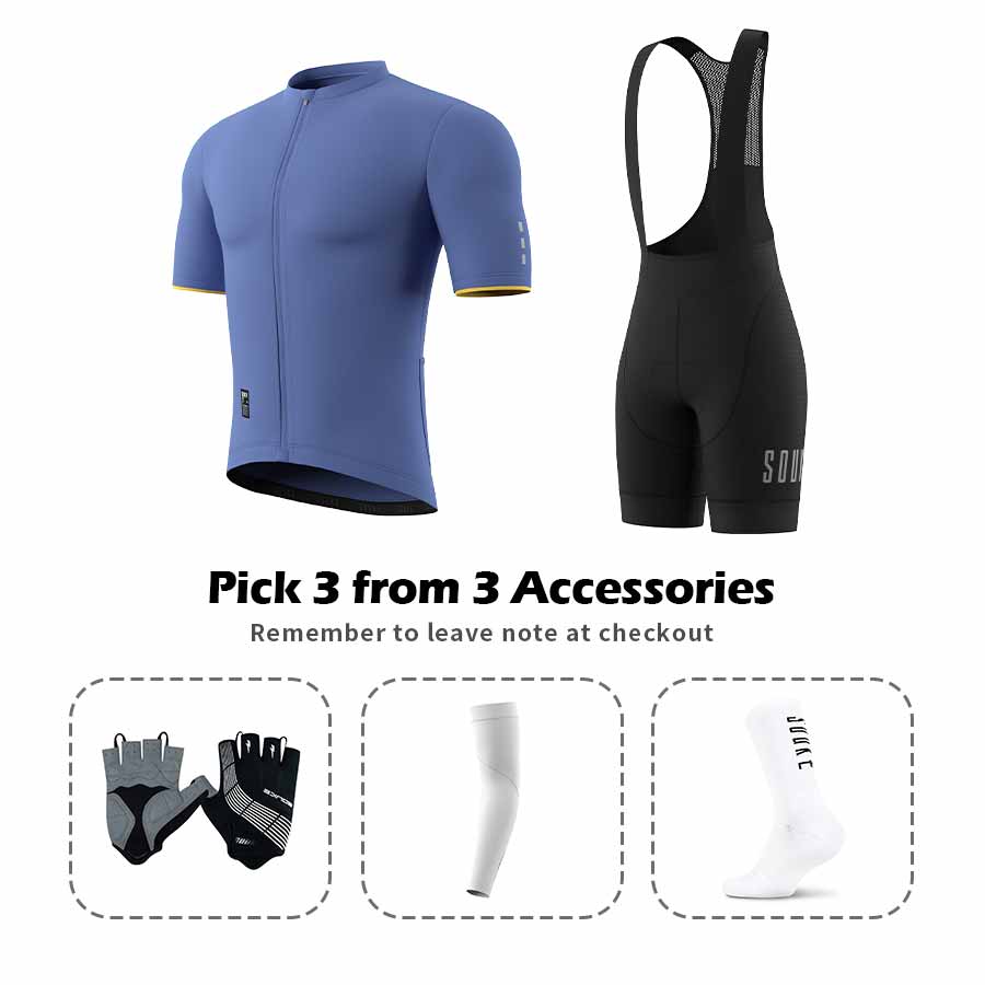 Jersey CS1105+ Bib Shorts BS1602 + Accessories - Souke Sports Cycling Set-Souke Sports (6679810900081)