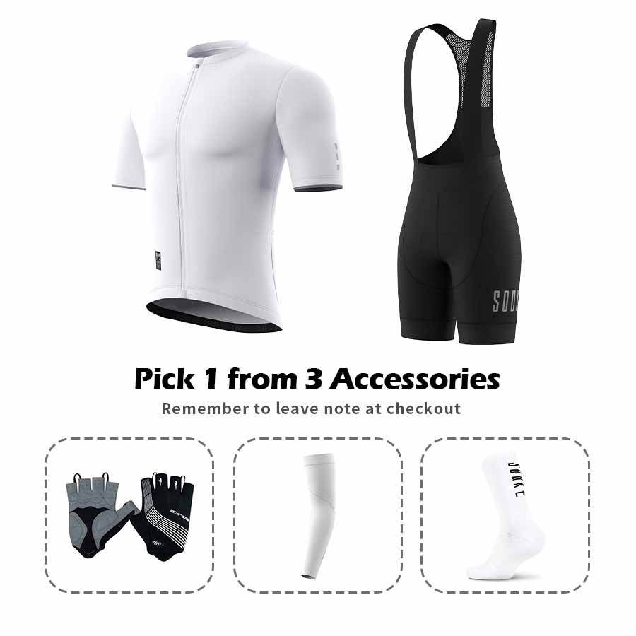 Jersey CS1105+ Bib Shorts BS1602 + Accessories - Souke Sports Cycling Set-Souke Sports (6679810900081)