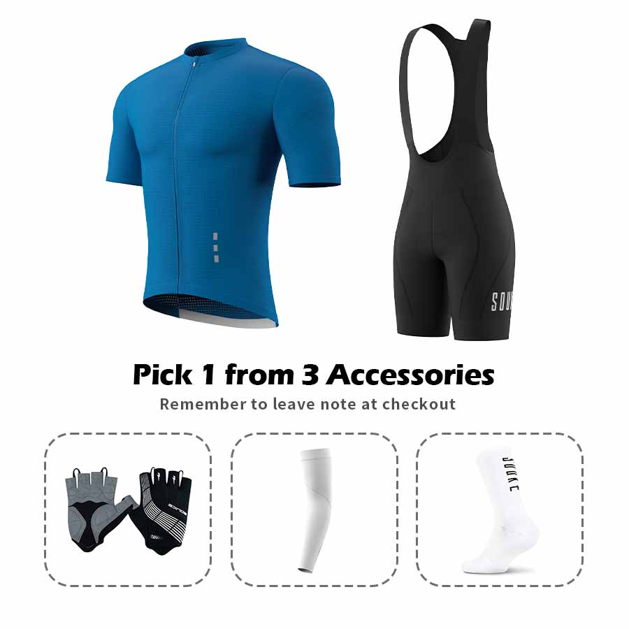 Jersey CS1101+ Bib Shorts BS1606 + Accessories - Souke Sports Cycling Set-Souke Sports (6679758438513)