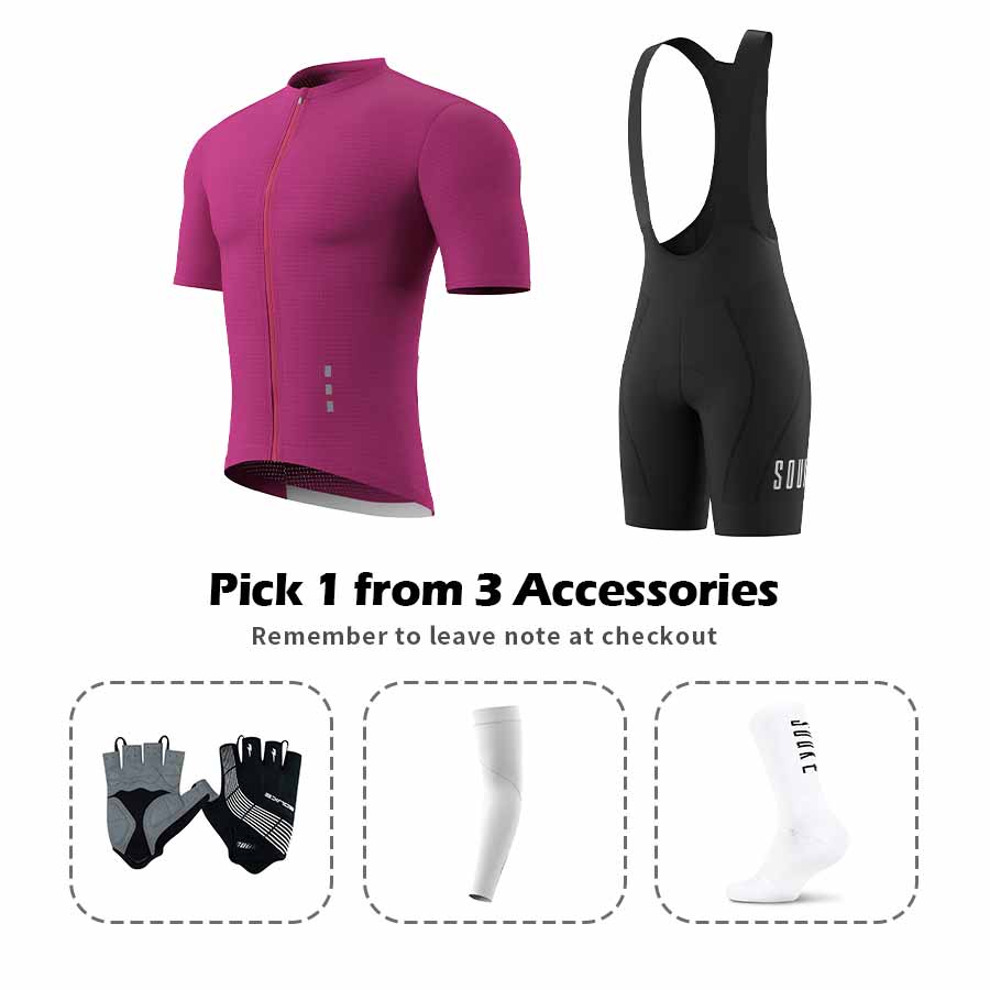 Jersey CS1101+ Bib Shorts BS1606 + Accessories - Souke Sports Cycling Set-Souke Sports (6679758438513)