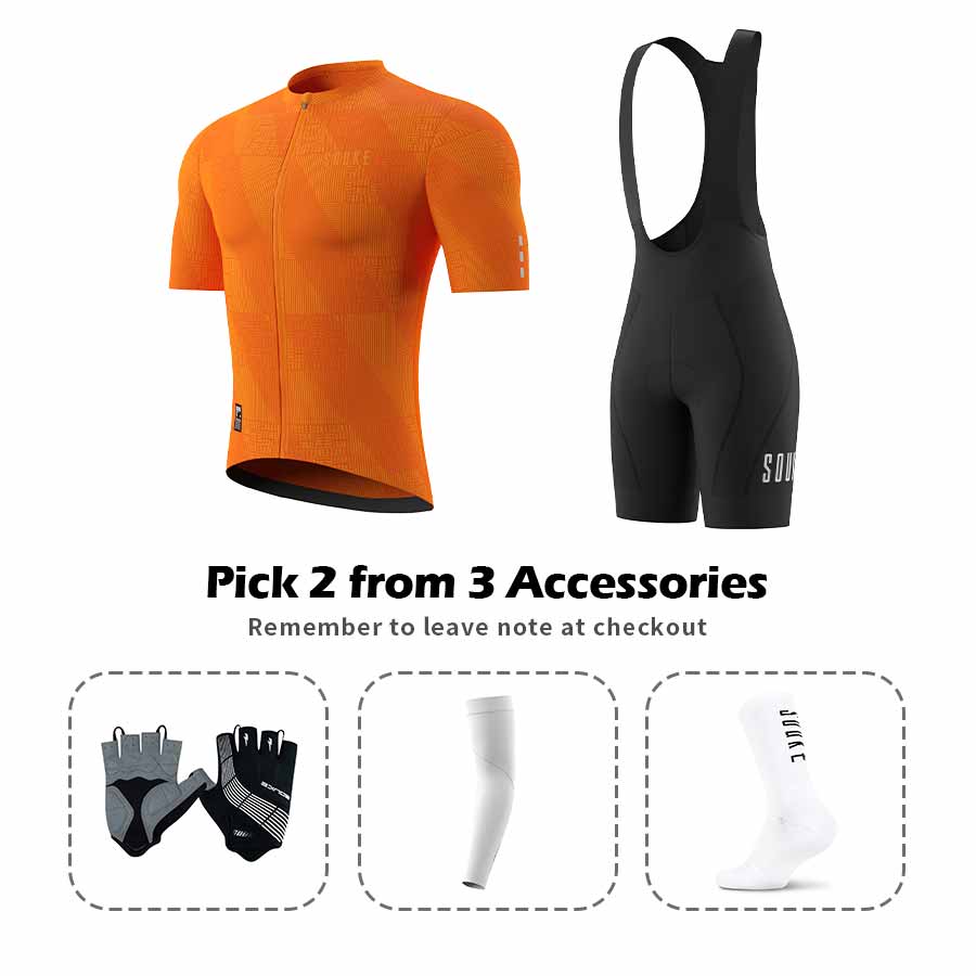 Jersey CS1103+ Bib Shorts BS1606 + Accessories - Souke Sports Cycling Set-Souke Sports (6679804543089)