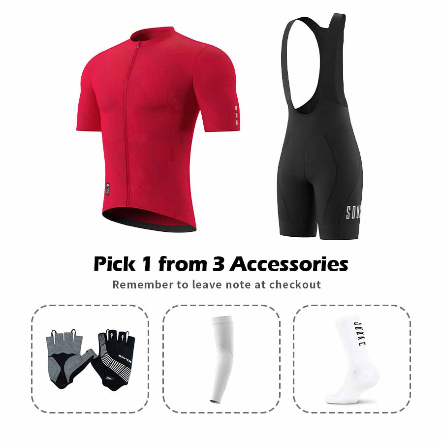 Jersey CS1103+ Bib Shorts BS1606 + Accessories - Souke Sports Cycling Set-Souke Sports (6679804543089)