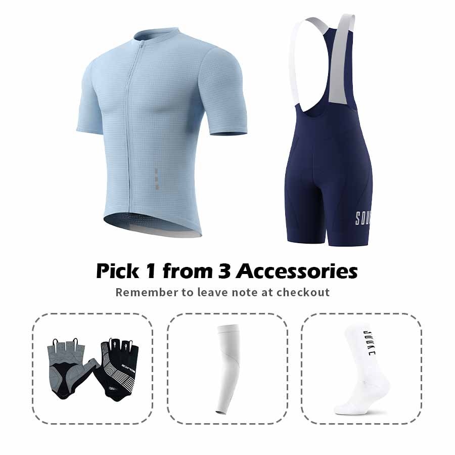 Jersey CS1101+ Bib Shorts BS1606 + Accessories - Souke Sports Cycling Set-Souke Sports (6679758438513)