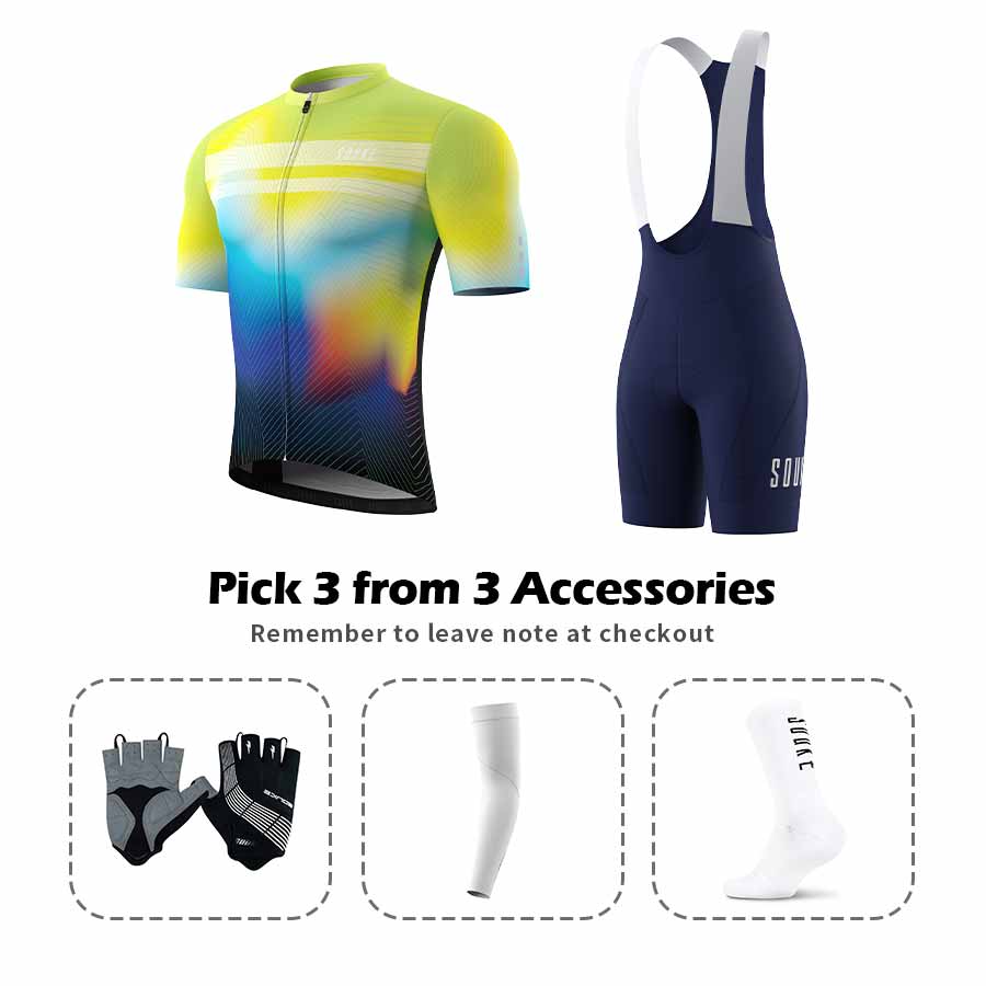 Jersey CS1104+ Bib Shorts BS1606 + Accessories - Souke Sports Cycling Set-Souke Sports (6679806705777)