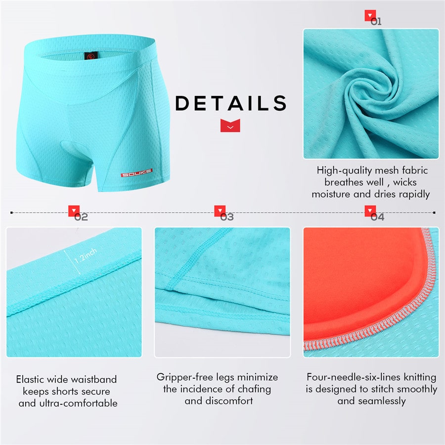 Padded Cycling Underwear Women - Best Price in Singapore - Jan