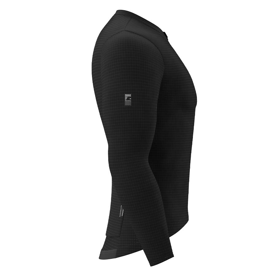 SOUKE Light Weight Long Sleeve Bike Jersey CL1201-Black-Souke Sports (6614011674737)
