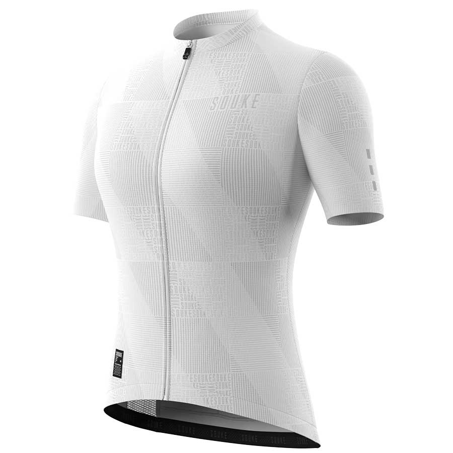 Souke Women's Hi Race Quick Dry Short Sleeve Cycling Jersey, Extreme Comfort, CS3103 - White (6584782749809)