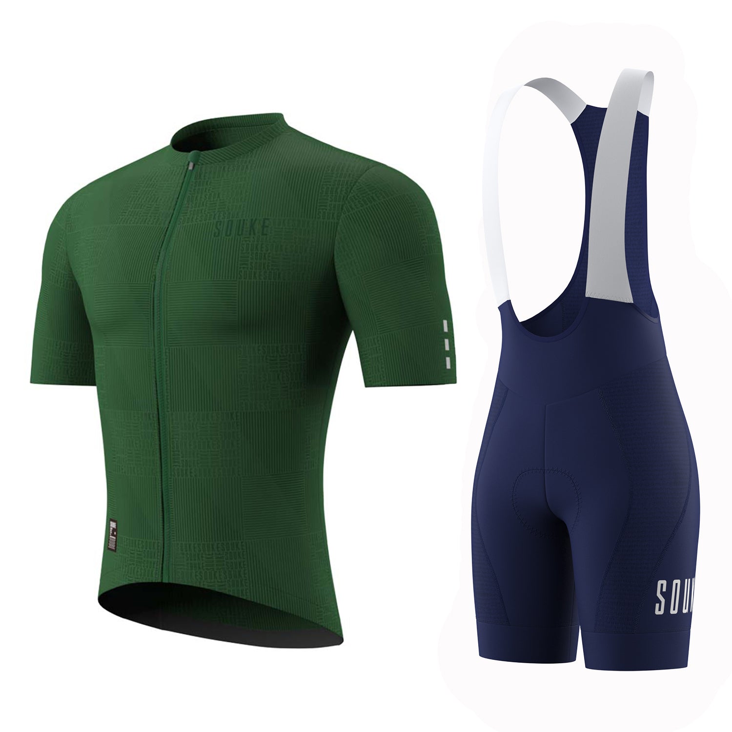 Jersey CS1103+ Bib Shorts BS1606 + Accessories - Souke Sports Cycling Set-Souke Sports (6679804543089)