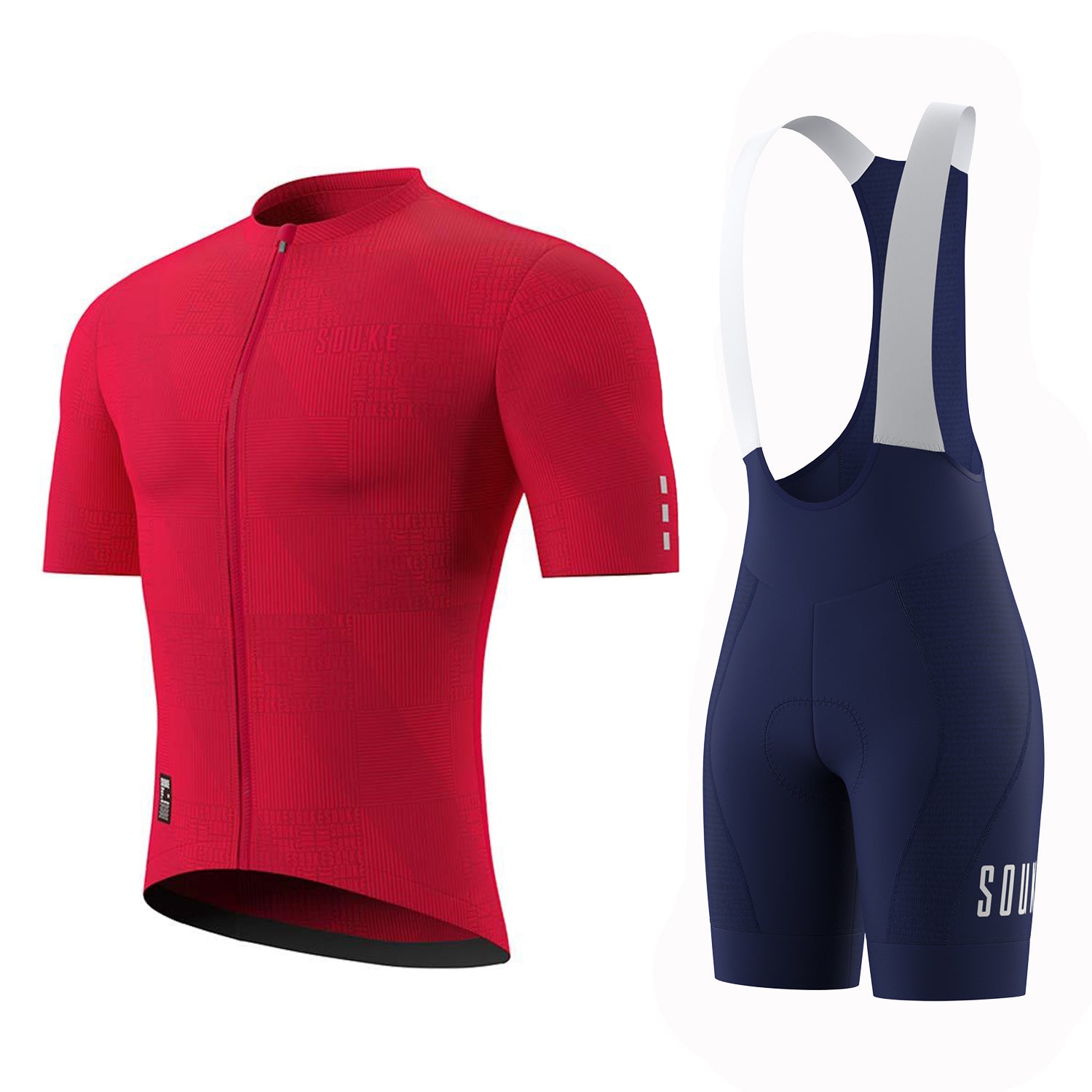 Jersey CS1103+ Bib Shorts BS1606 + Accessories - Souke Sports Cycling Set-Souke Sports (6679804543089)