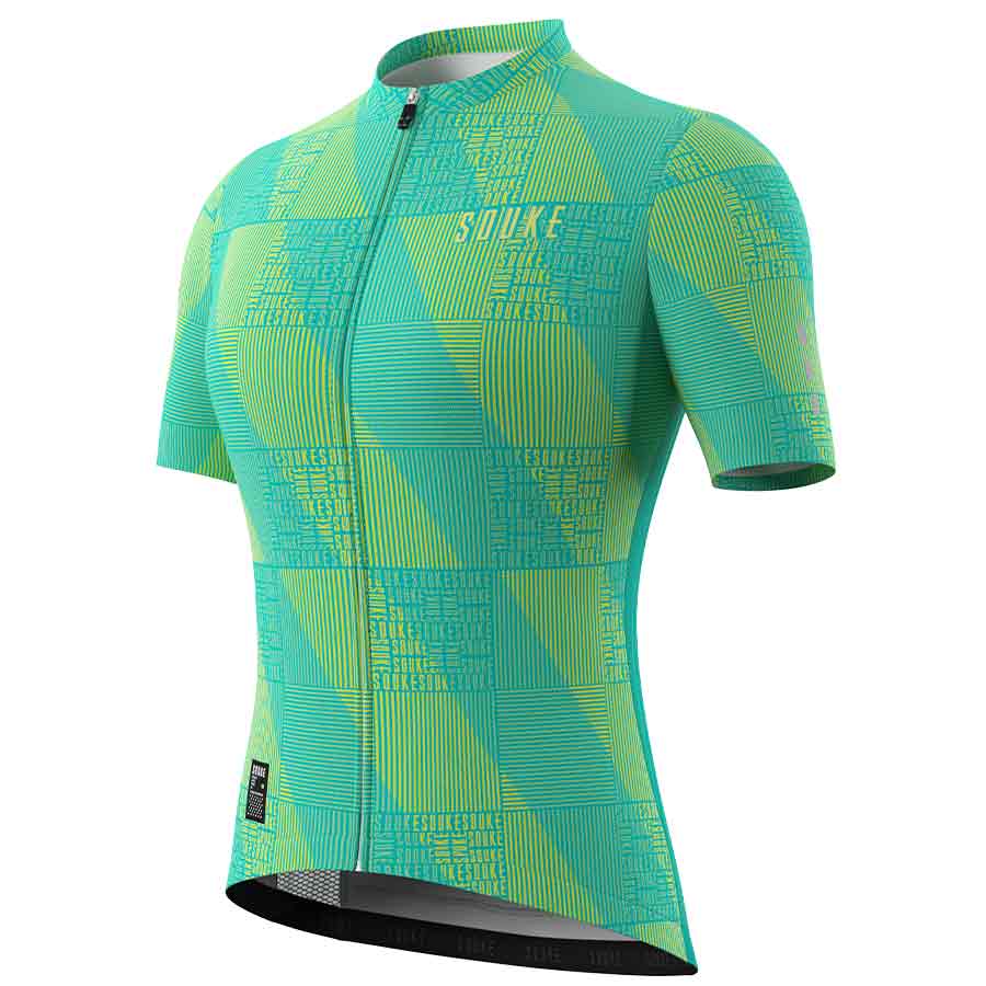 Souke Women's Hi Race Quick Dry Short Sleeve Cycling Jersey, Extreme Comfort, CS3103 - Green (6584781930609)