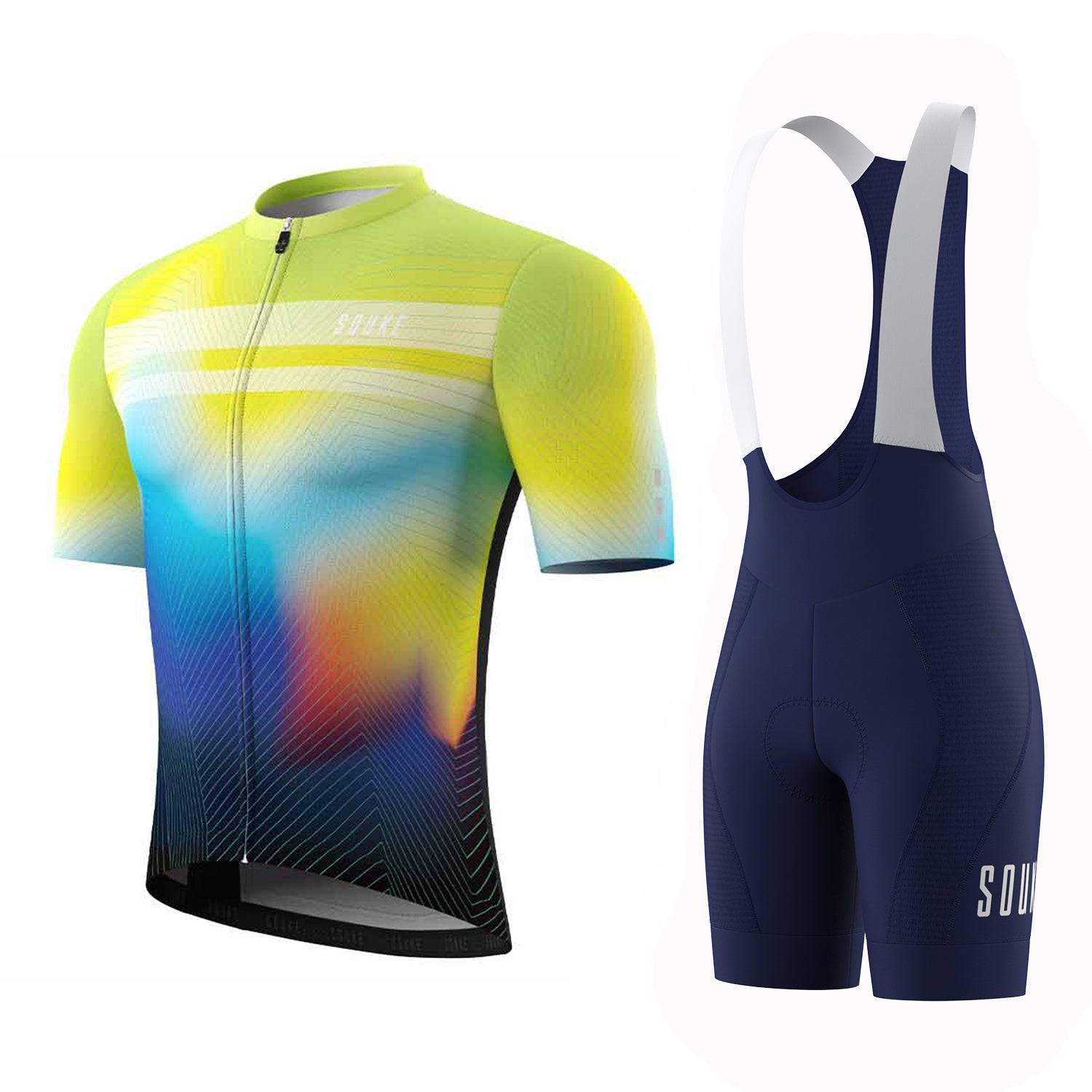 Jersey CS1104+ Bib Shorts BS1606 + Accessories - Souke Sports Cycling Set-Souke Sports (6679806705777)
