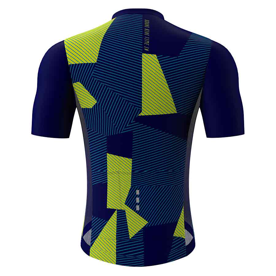 Souke Men's Hi Race Quick Dry Short Sleeve Cycling Jersey, Extreme Comfort, CS1107 - Blue (6600265597041)