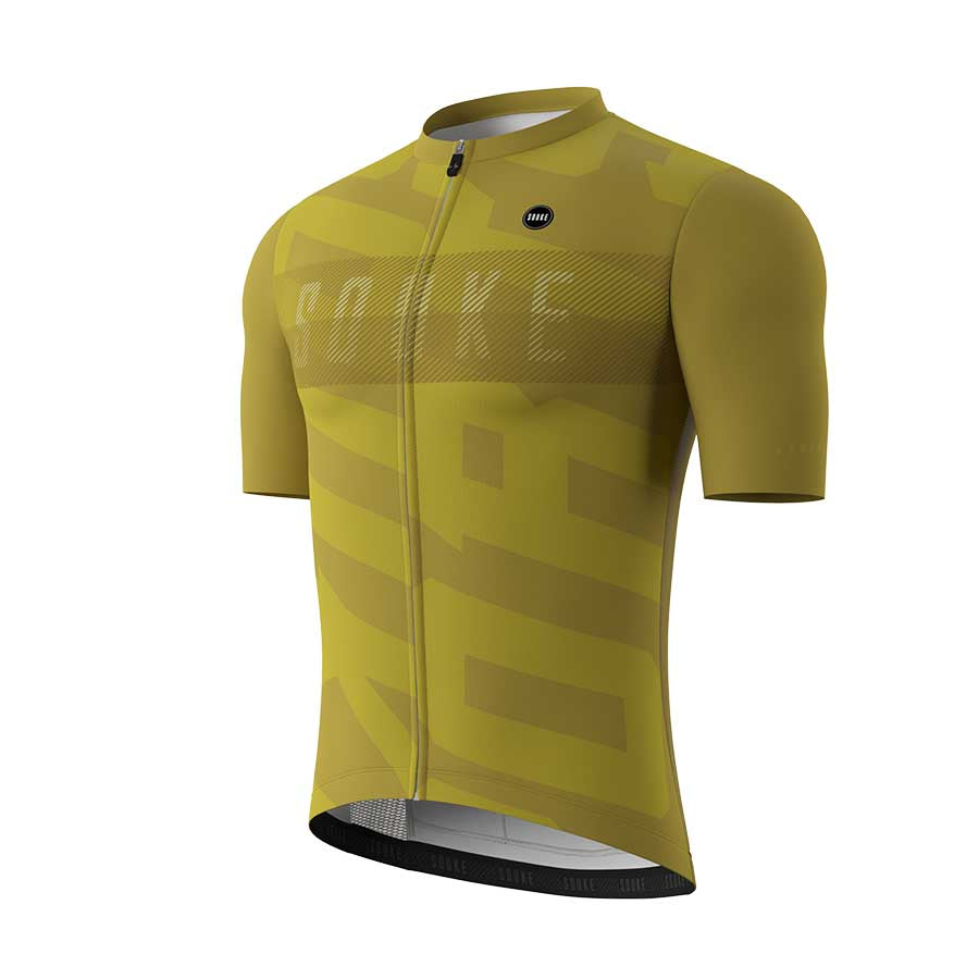 souke, souke sports, cycling jersey, cs1122, unisex cycling jersey, ginger, yellow,  (6692260577393)