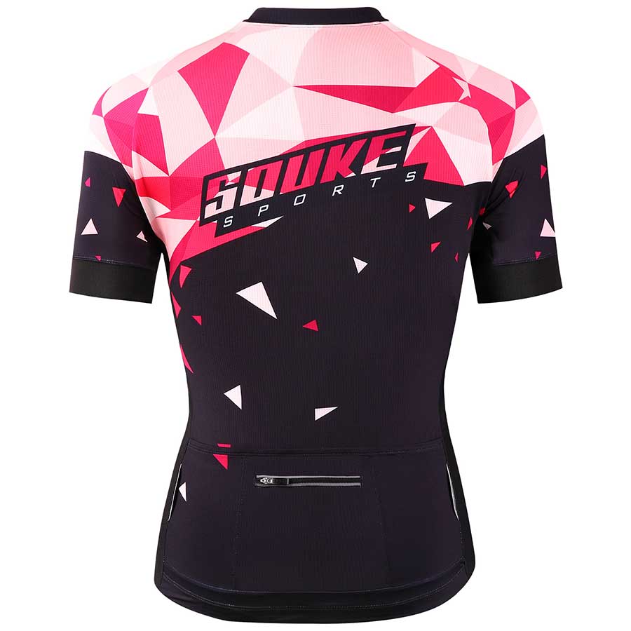 Souke Women's Cycling Kit CS2115-Red+PS0722-Red (6566065045617)