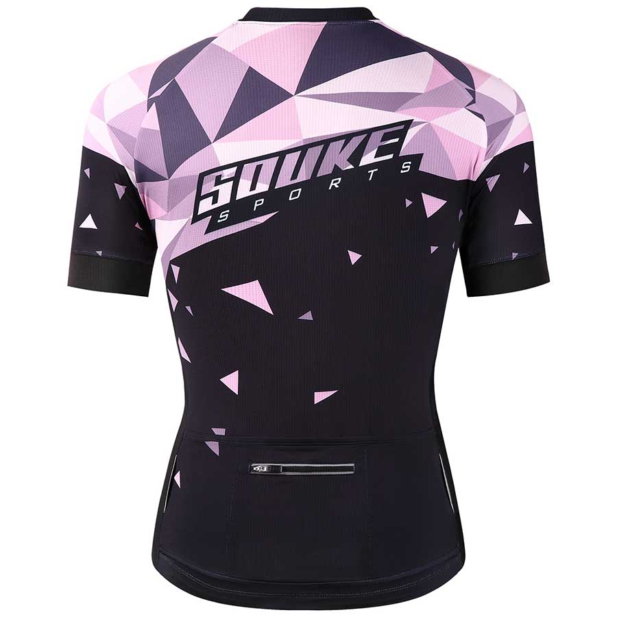 Souke Sports Women's Digital Printing camouflage Quick Dry Cycling jersey-CS2115-Purple (6563709943921)