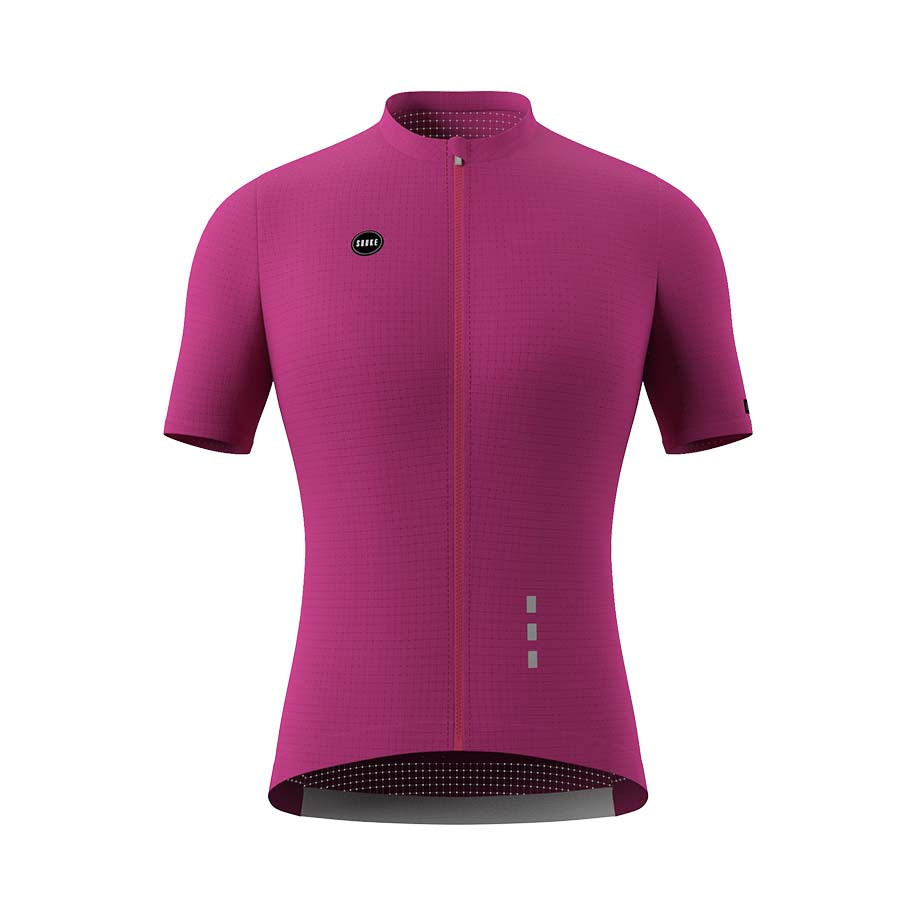 SOUKE Women High Visible Cycling Jersey CS3011 - Purple (6696264826993)