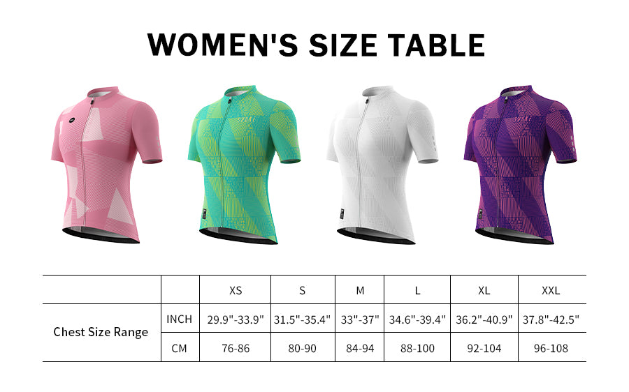 Souke Women's Hi Race Quick Dry Short Sleeve Cycling Jersey, Extreme Comfort, CS3103 - Green (6584781930609)