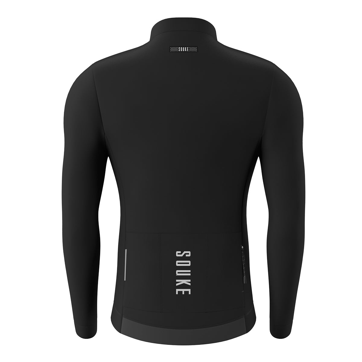 cycling long sleeve jersey, Black jersey,jersey for winter,Black long jersey,jersey for winter and autumn, cold weather jersey (6805618360433)