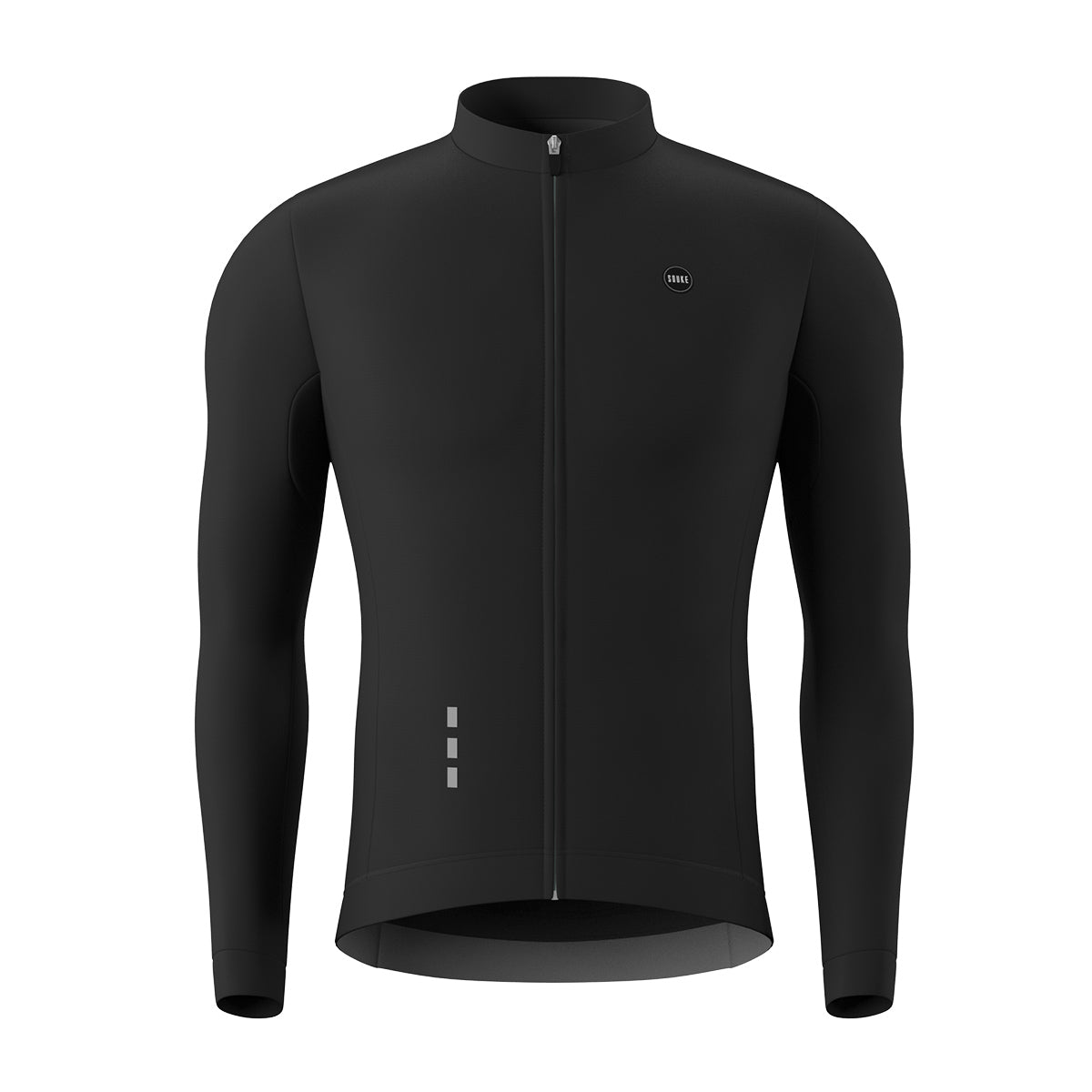 cycling long sleeve jersey, Black jersey,jersey for winter,Black long jersey,jersey for winter and autumn, cold weather jersey (6805618360433)