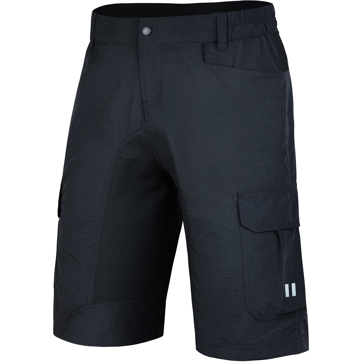 Souke Sports Men’s Mountain Bike Shorts Baggy MTB Shorts Loose Fit Cycling Bicycle Biking Shorts with Pockets - PS3155 - Black-Souke Sports (6603605770353)