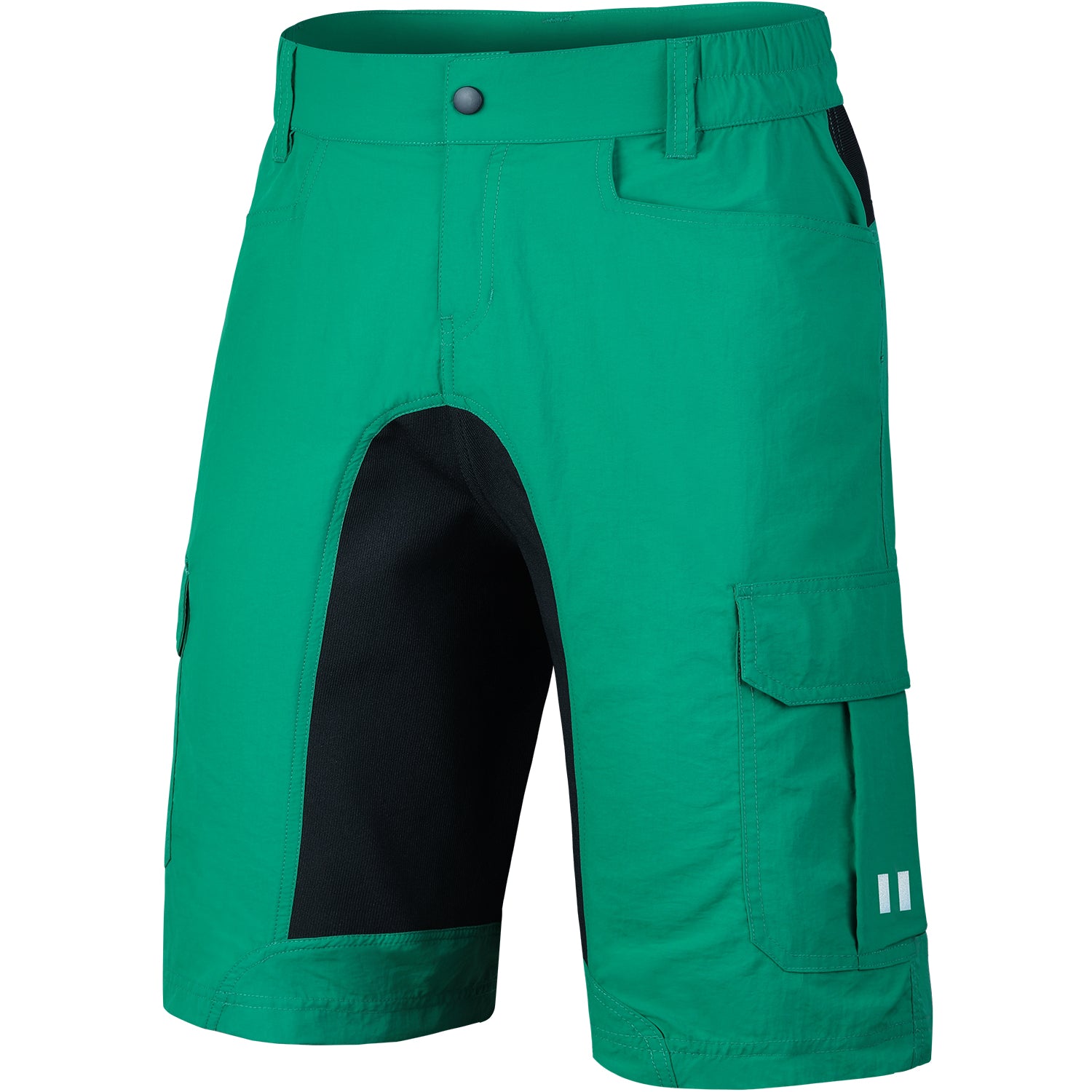 Souke Sports Men’s Mountain Bike Shorts Baggy MTB Shorts Loose Fit Cycling Bicycle Biking Shorts with Pockets - PS3155 - Green-Souke Sports (6603607834737)