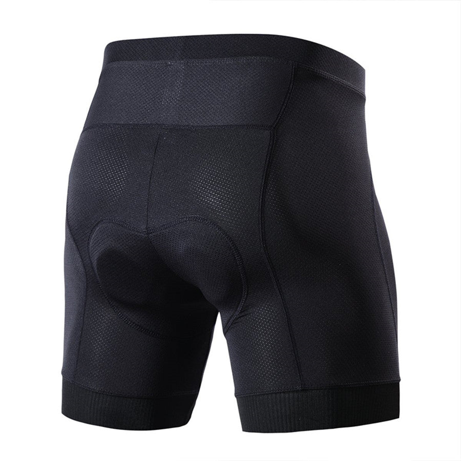 Souke Men's 4D Padded Cycling Underwear Shorts-PS6018-Black