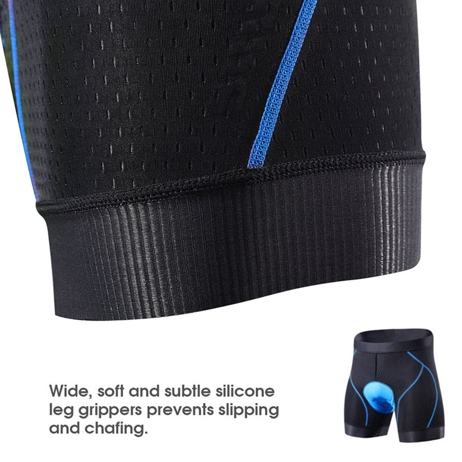 Souke Sports Men's Eco-Daily 4D Padded Bicycle Shorts-PS6018-Blue  (4590492516465)