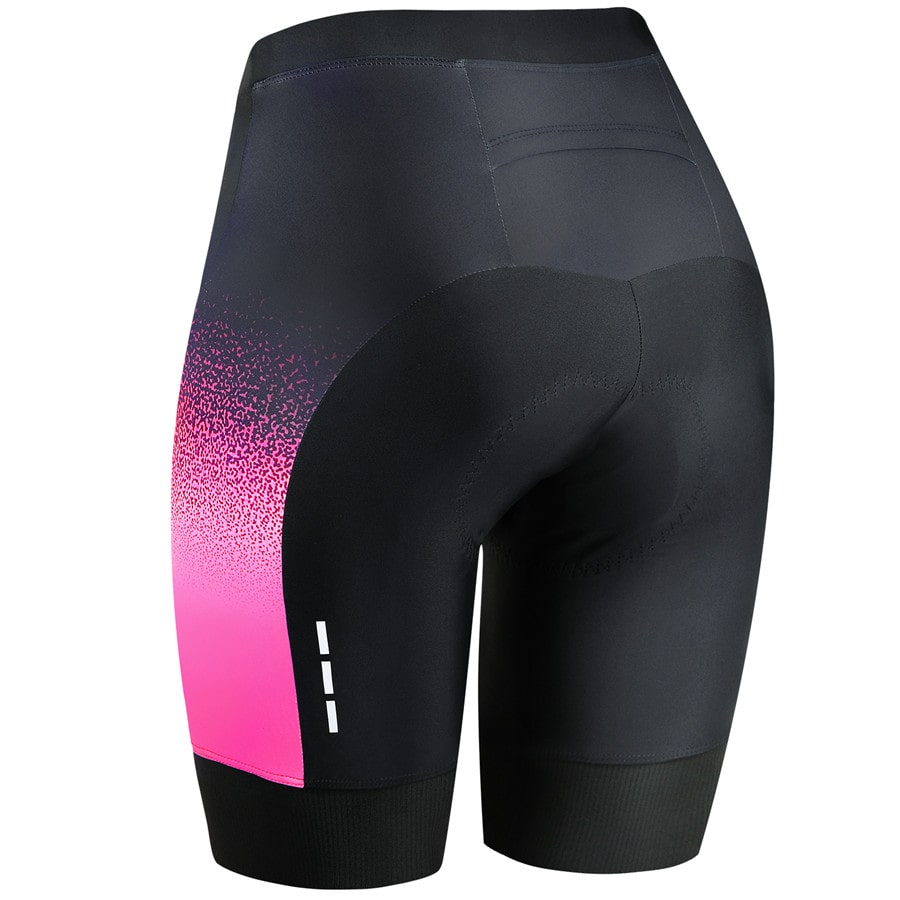 Shorts Women's 4D Padded Cycling Shorts with Pockets-PS0720-Pink