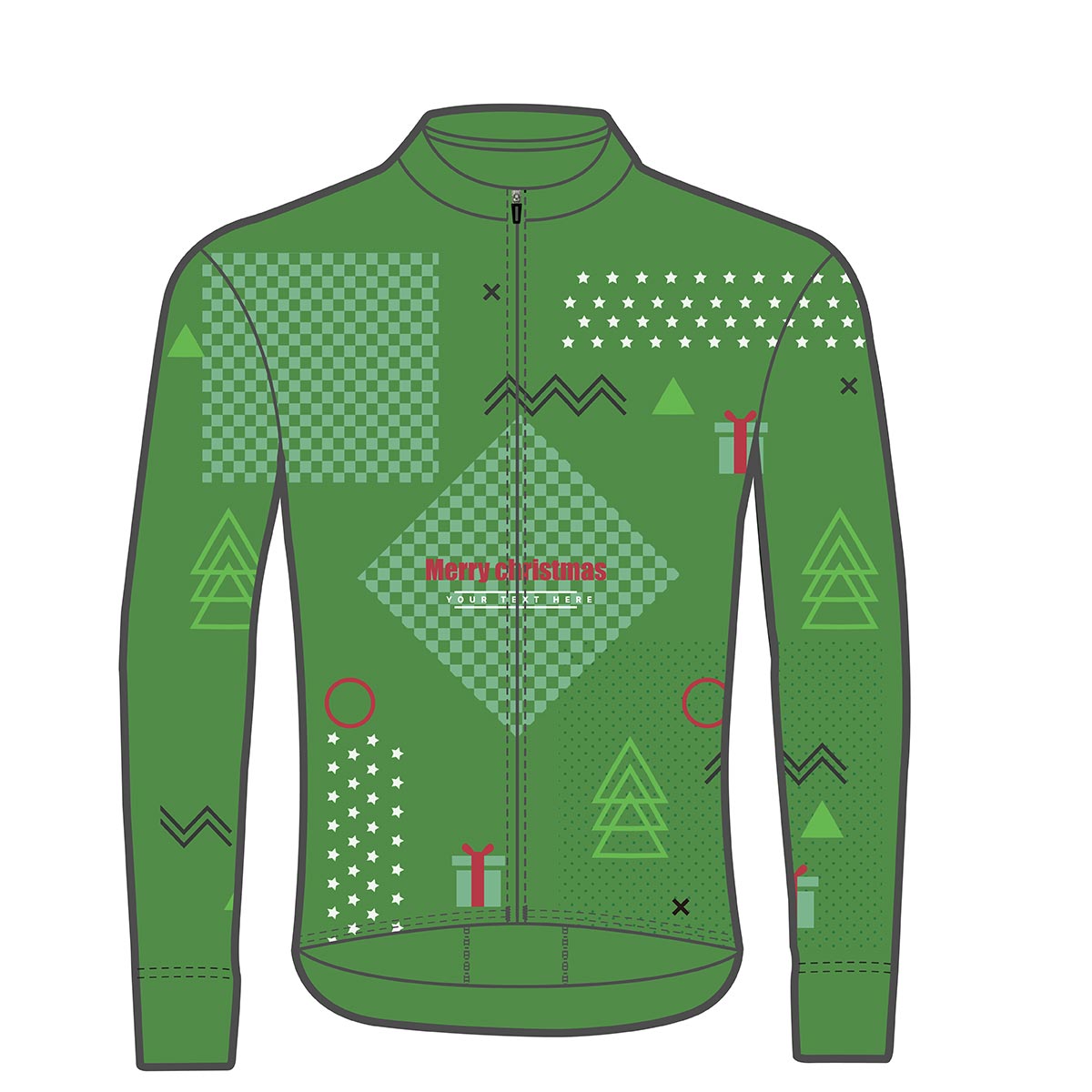 Christmas jerseys,custom jerseys,long sleeve jerseys, breathable jerseys (8044566937911)