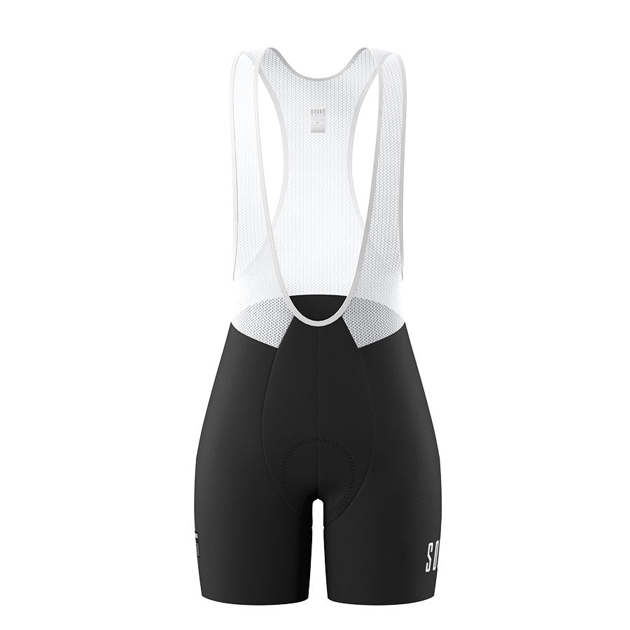 souke sports, souke, cycling bib shorts, bib shorts for women, souke bs1502, black bib shorts, women's bibs, cycling clothing, women's cycling bottoms, bibs with Chamois, (6729577496689)