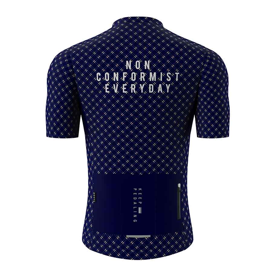 Mens Non-Conformist  Unisex Cycling Jersey CS1126 - Navy (6729580707953)
