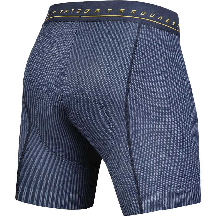 Men's 4D Padded Cycling Underwear Shorts-PS6018-Grey