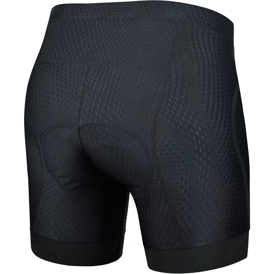 Souke Women's 4D Padded Quick Dry Cycling Underwear-PS6013-Black