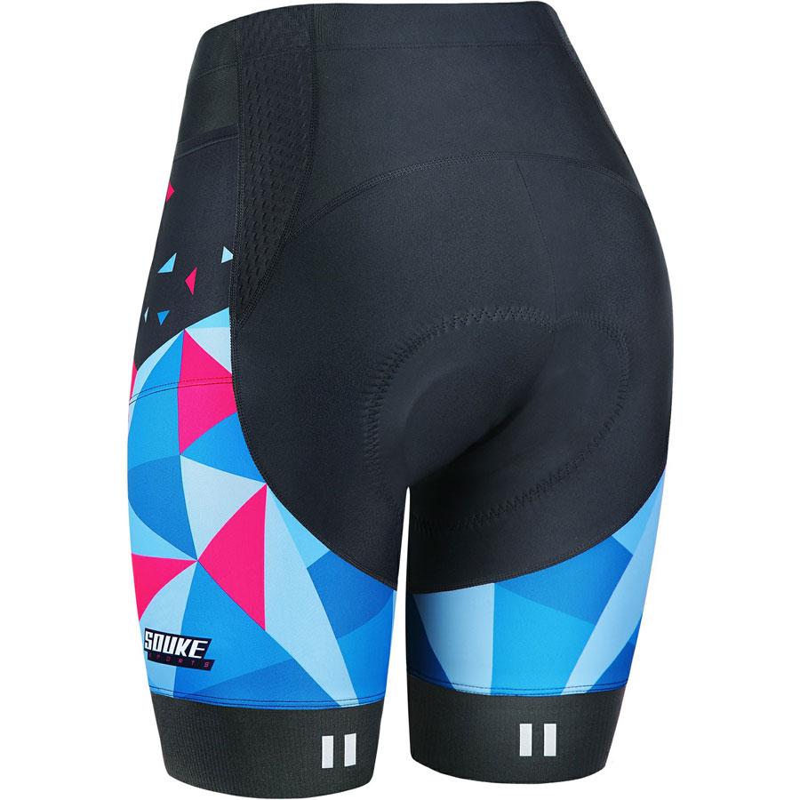Souke Women's Cycling Kit CS2115-Blue+PS0722-Blue (6566069665905)