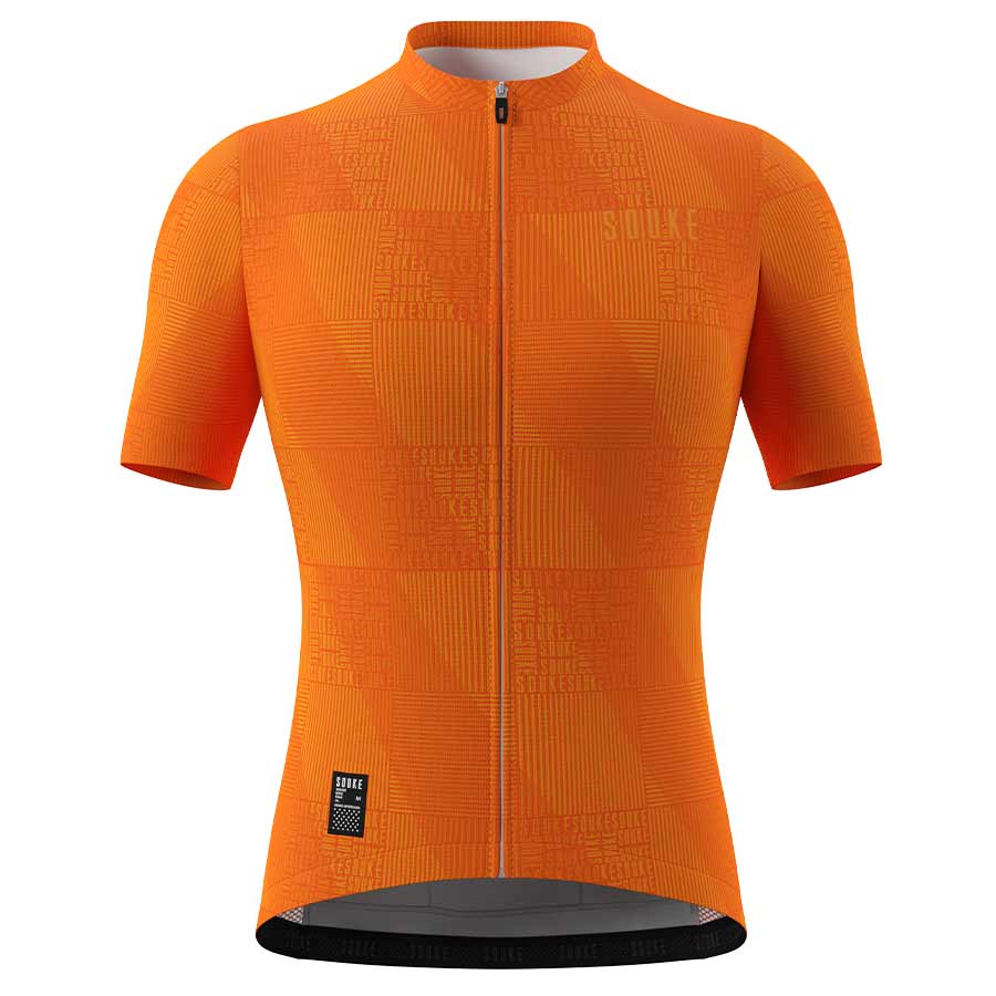 Souke Women's Hi Race Quick Dry Short Sleeve Cycling Jersey, Extreme Comfort, CS3103 - Orange (6584783700081)