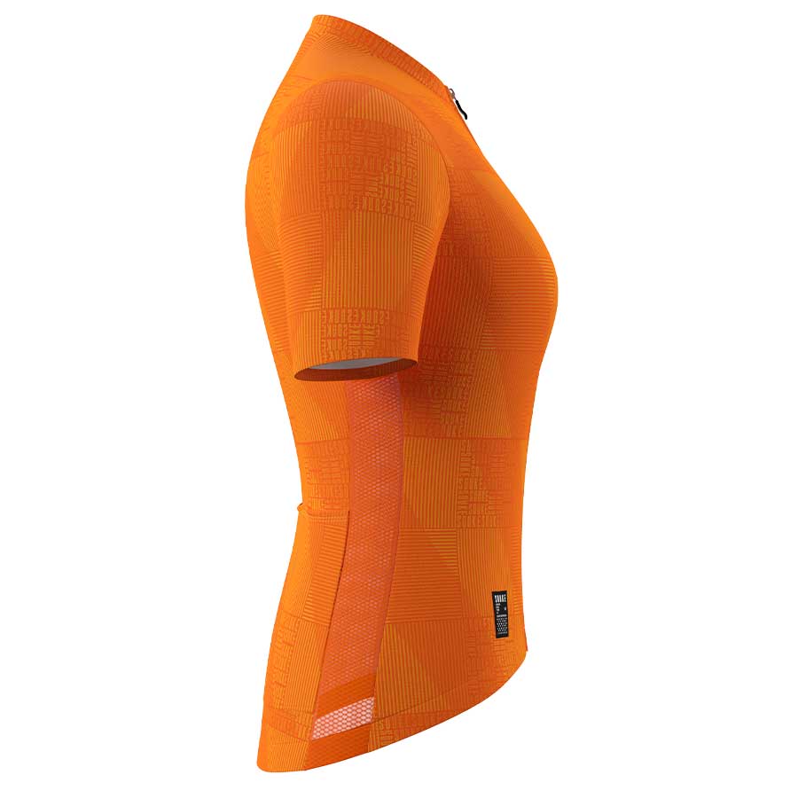 Souke Women's Hi Race Quick Dry Short Sleeve Cycling Jersey, Extreme Comfort, CS3103 - Orange (6584783700081)