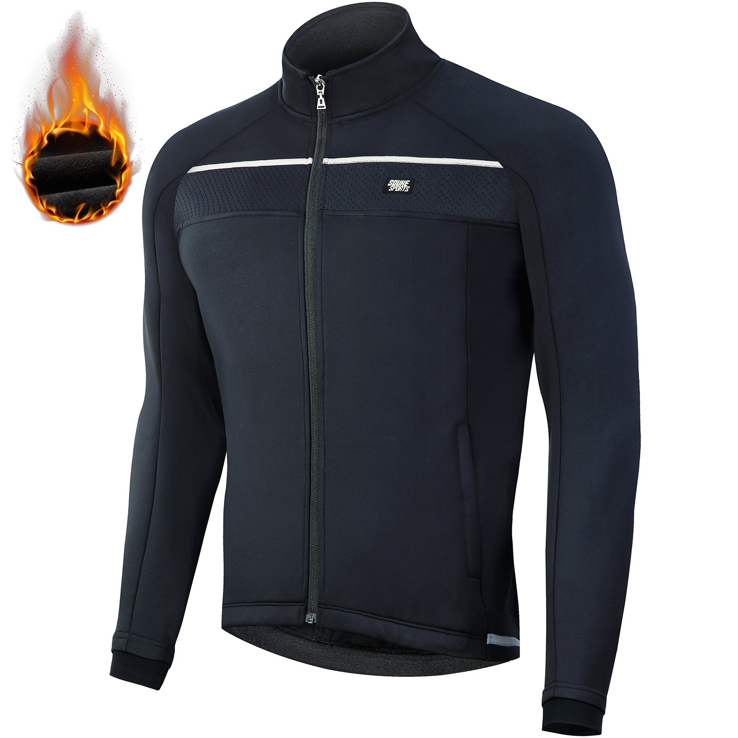 Souke Sports, Souke, cycle gear, cycling clothing, cycling apparel, bike clothing, cycling jacket, cycling jackets for winter, black cycling jackets, men's bike jackets, windproof cycling jackets, water proof cycling jacket, biking jackets for men, bike jackets for men, cycling jackets with pockets, windbreaker cycling jackets, Souke Sports JA0700, (4569447661681)