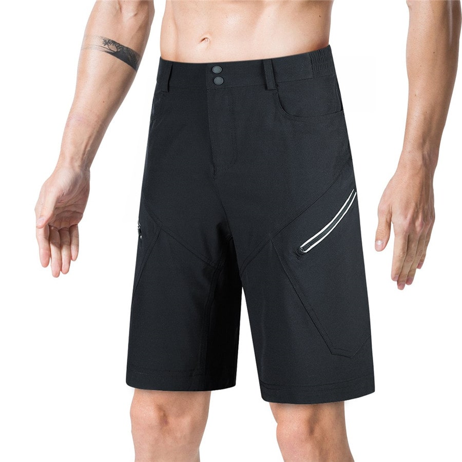 souke sports, souke, souke ps3012, men's MTB shorts, cycle gear, cycling clothing, cycling shorts, bike wear, bike clothing, MTB shorts with pockets, cycling shorts for summer, cycling shorts without pad, black cycling shorts for men, MTB cyclihng shorts for men (4566434218097)