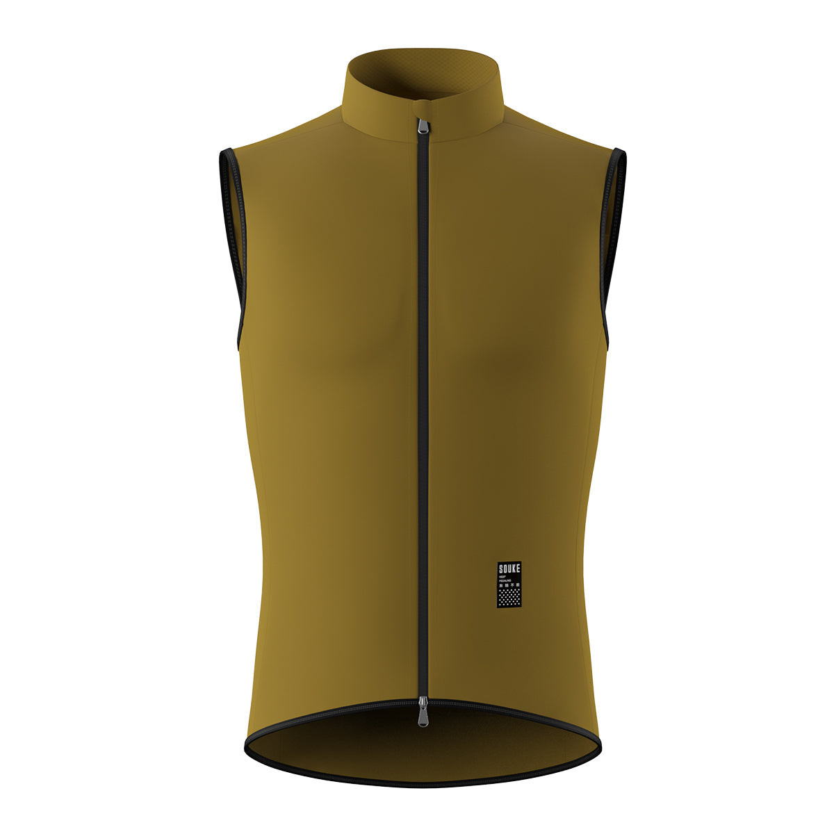 Souke Unisex, lightweight, fuctional, classic, packable cycling vest,gilet ,GV2204 windproof vest (6793640247409)