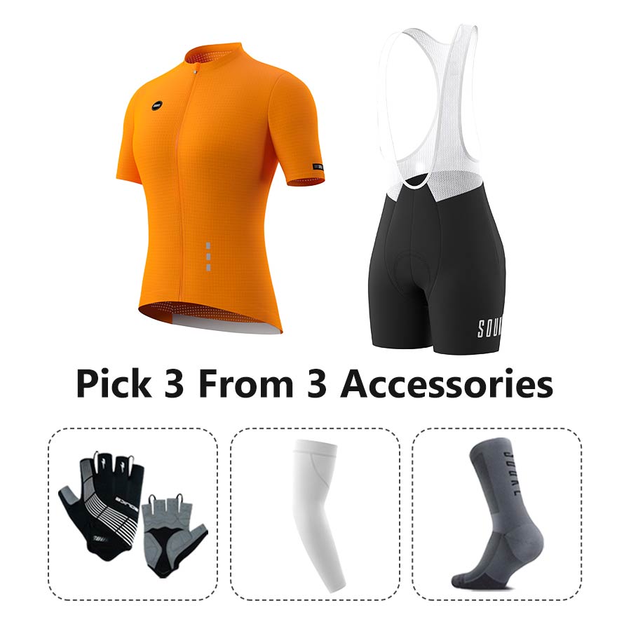 Jersey CS3101+ Bib Shorts BS1502 + Accessories - Souke Sports Cycling Set-Souke Sport (6731275665521)