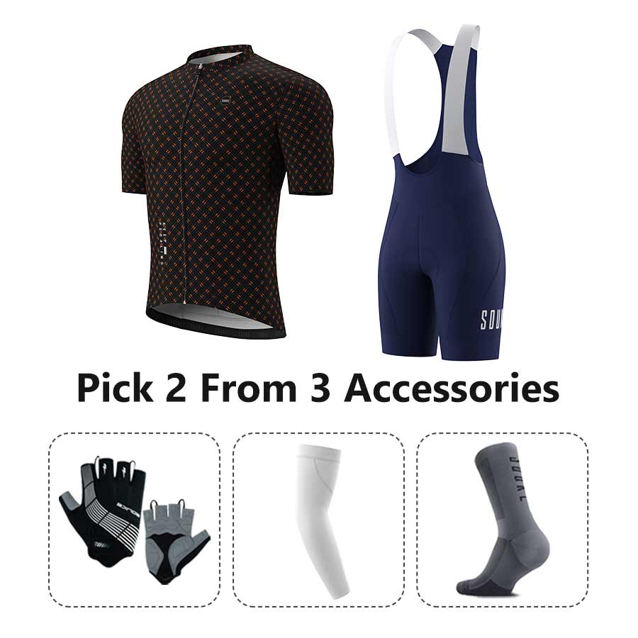 Jersey CS1126+ Bib Shorts BS1606 + Accessories - Souke Sports Cycling Set-Souke Sport (6731272257649)