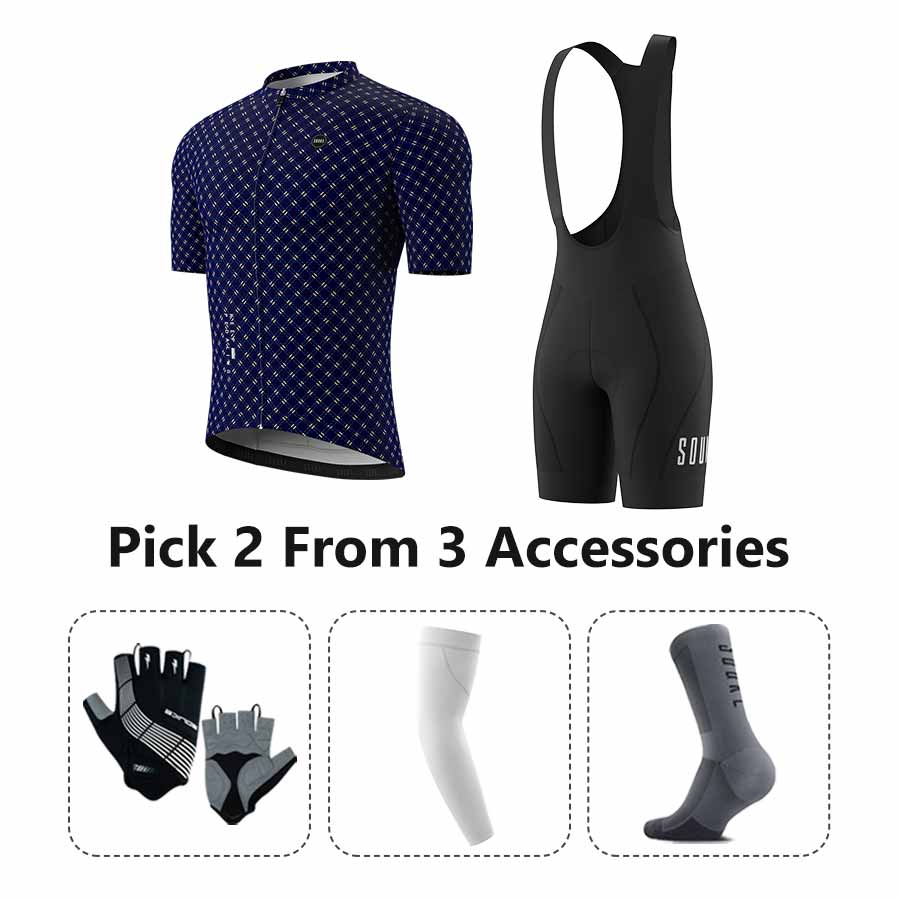 Jersey CS1126+ Bib Shorts BS1606 + Accessories - Souke Sports Cycling Set-Souke Sport (6731272257649)