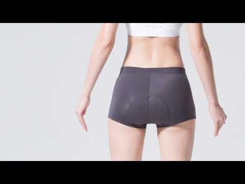 Souke Sports Women's Eco-Daily 3D Padded Cycling Shorts
